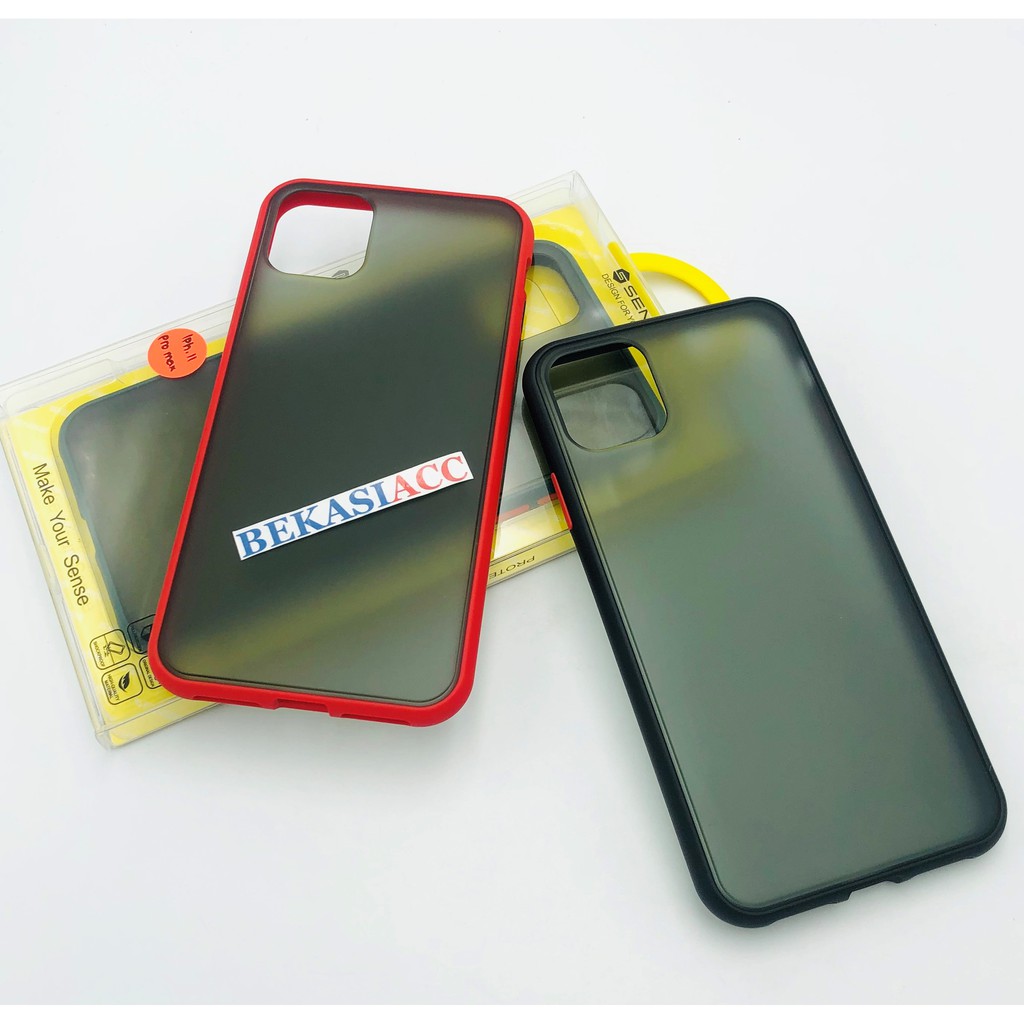 Jual Silikon Sense Yoe Iphone 11 Pro Max / Case Iphone 11 Pro Max / Hardcase Sense | Shopee Indonesia