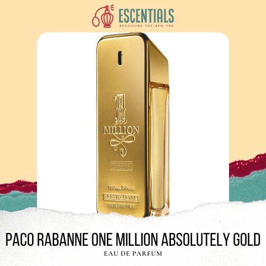 Jual [100% Original] Paco One Million Absolutely Gold 100Ml Eau De Parfum Edp | Shopee Indonesia