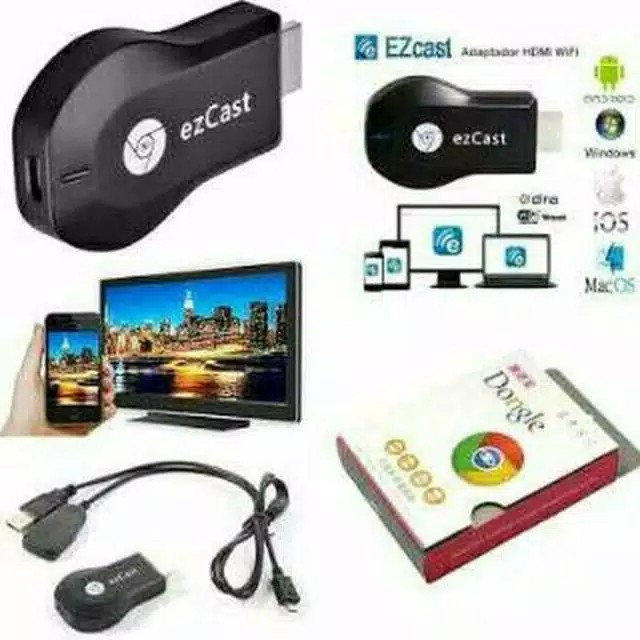 Jual DONGLE HDMI ANYCAST Sambungan Hp ke TV/ Alat koneksi HP ke TV