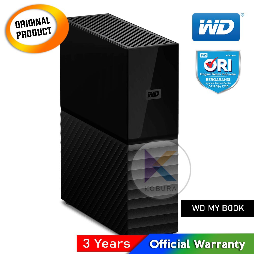 Jual [Western Digital] - Wd My Book 8Tb Garansi Resmi 100% Asli / Original | Shopee Indonesia