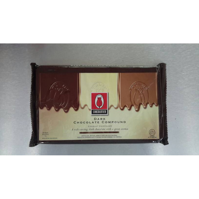 Jual Tulip Dark Chocolate Compound 1Kg | Shopee Indonesia