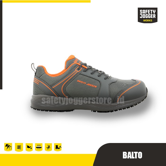 SEPATU SAFETY JOGGER BALTO GREY SB Shopee Indonesia