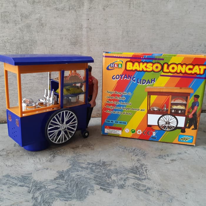 Jual Mainan Anak Gerobak Bakso Dorong Edukatif | Shopee Indonesia