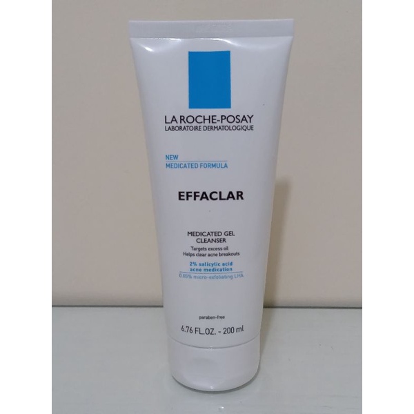 Jual La Roche Posay Effaclar Medicated Gel Acne Face Wash Cleanser 200Ml | Shopee Indonesia