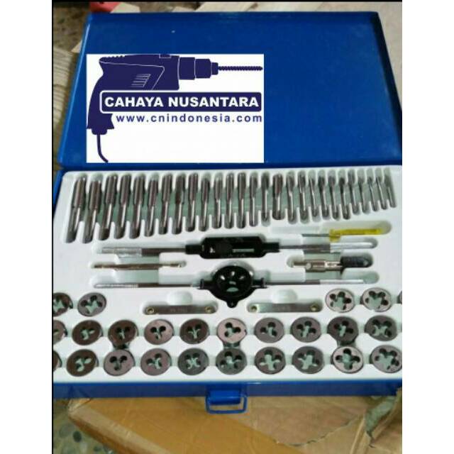 Snei Tap &amp; die set 60pcs Yokohama (Snai / Snay / Sney) | Shopee Indonesia