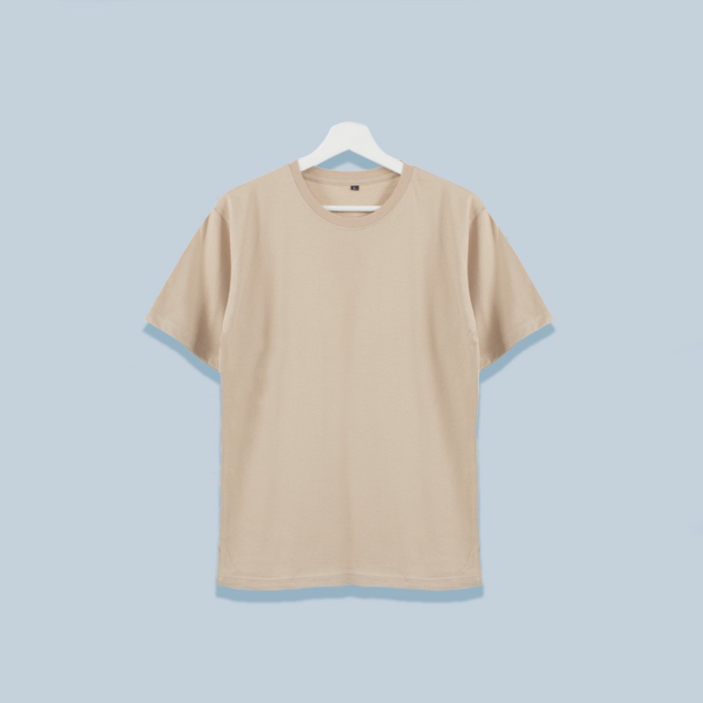 Jual Kaos Polos Coklat Muda | Shopee Indonesia