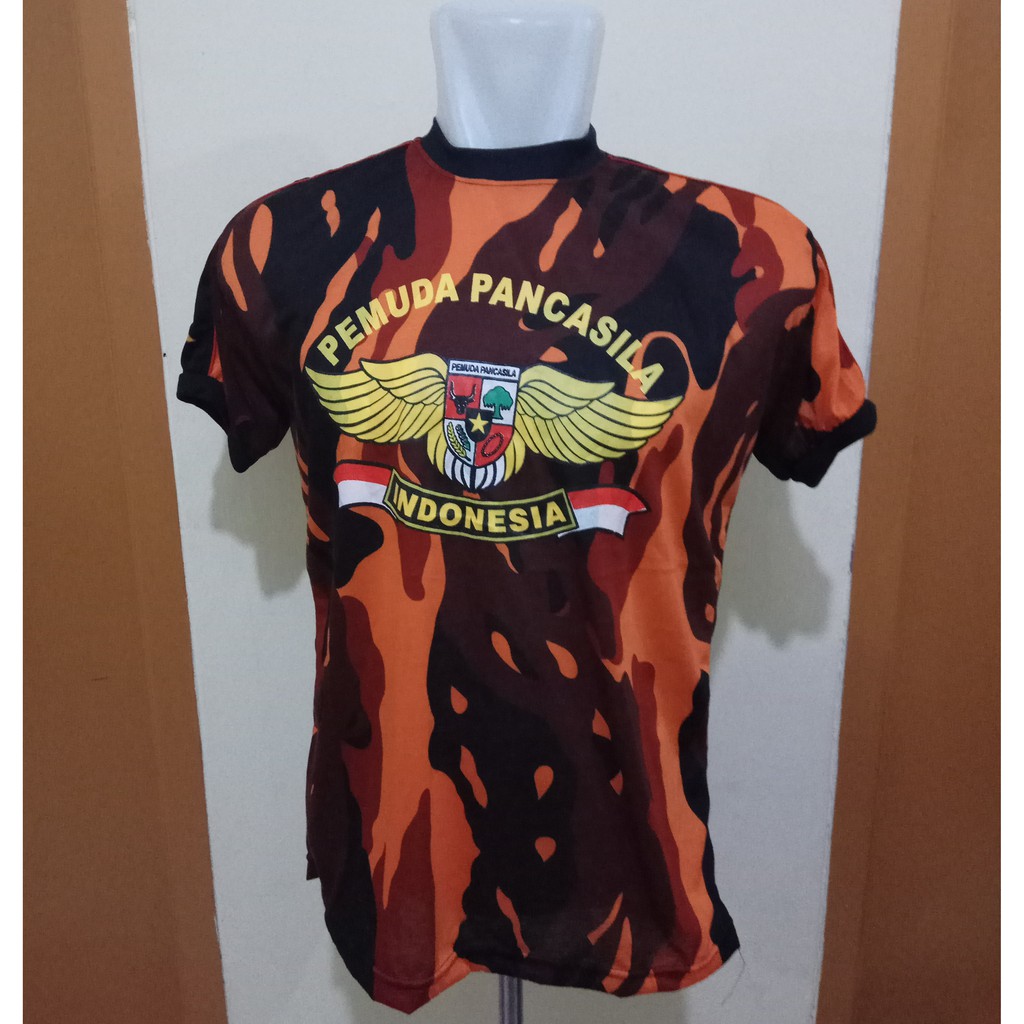 Jual Kaoa Loreng Pemuda Pancasila/kaos Pp Desain Baju Desain Kaos