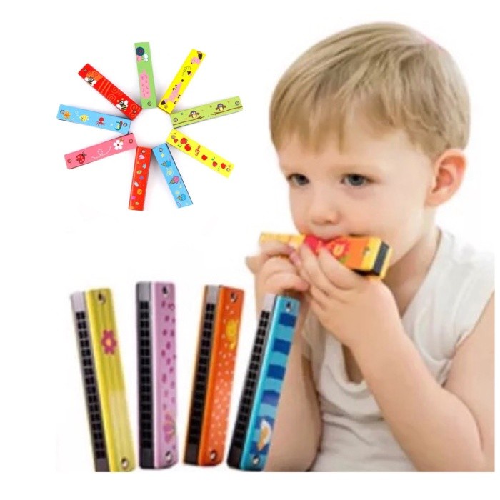 Jual HARMONIKA ANAK MAINAN ALAT MUSIK ANAK / HARMONICA Shopee Indonesia