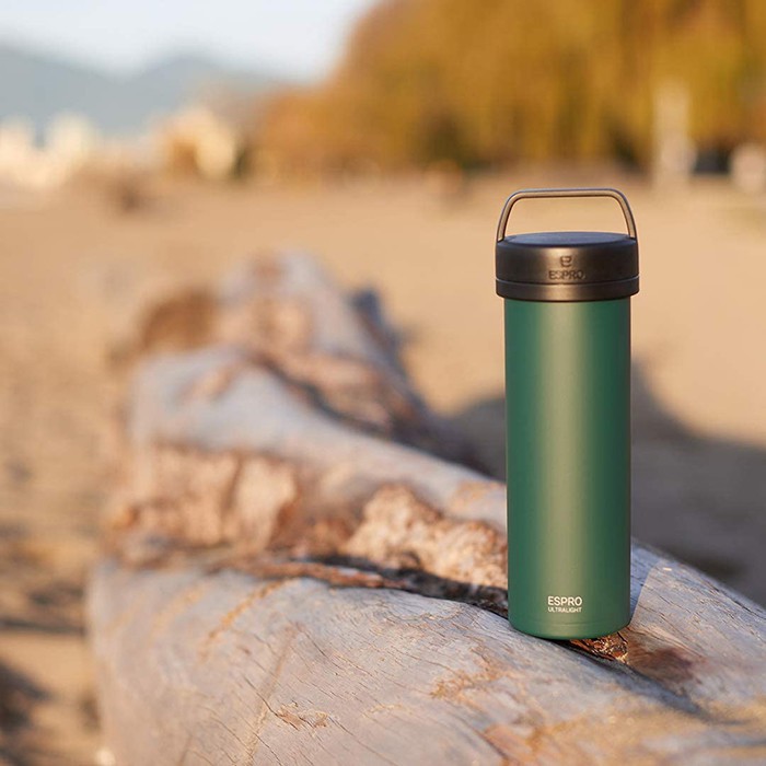 Espro Ultralight Coffee Travel Press Green