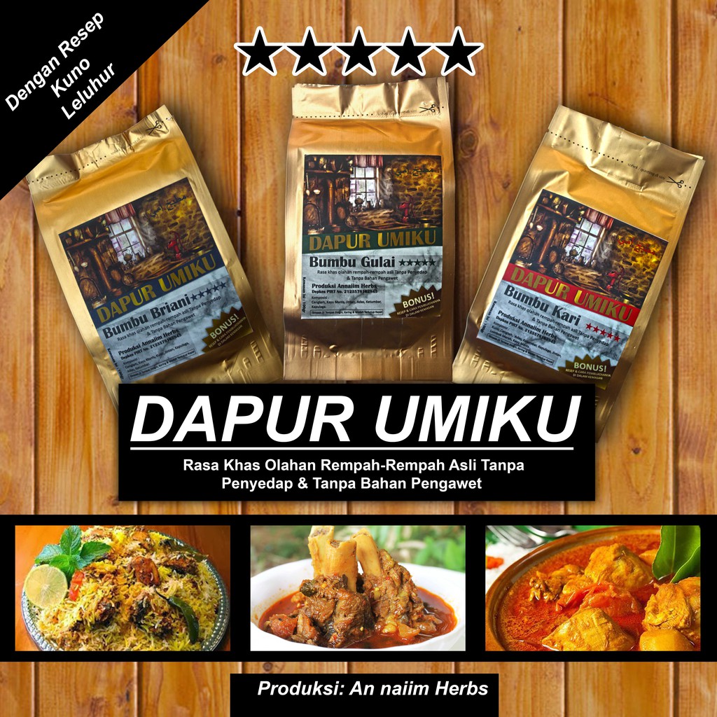 Bumbu Gule / Gulai / Khas Ampel / Arab / Kambing,ayam,sapi