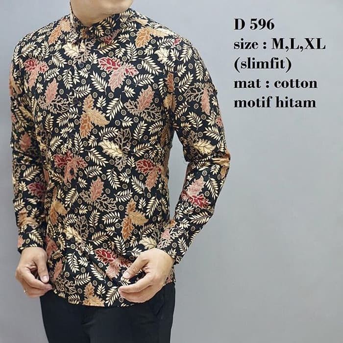 Desain Baju Batik Pria Unik