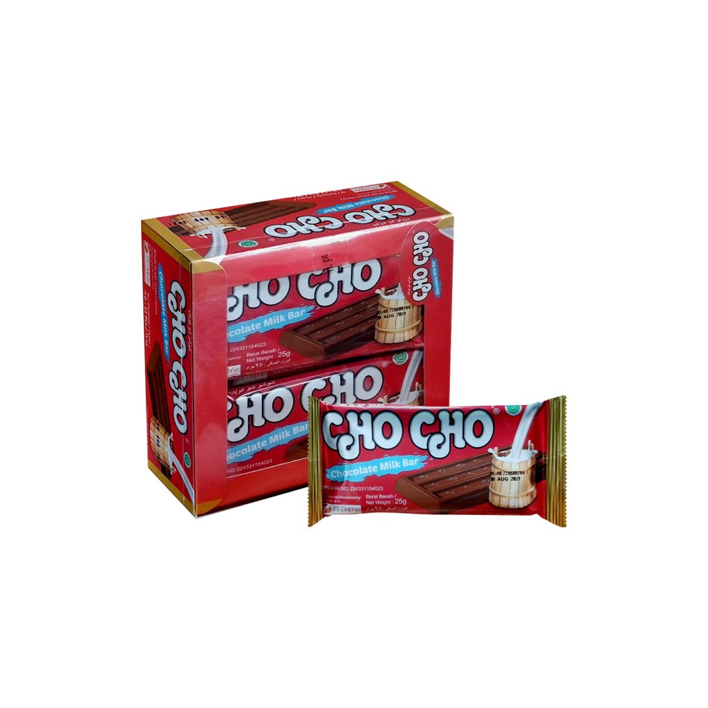 Jual Cho Cho Milk Chocolate Bar 20G | Shopee Indonesia