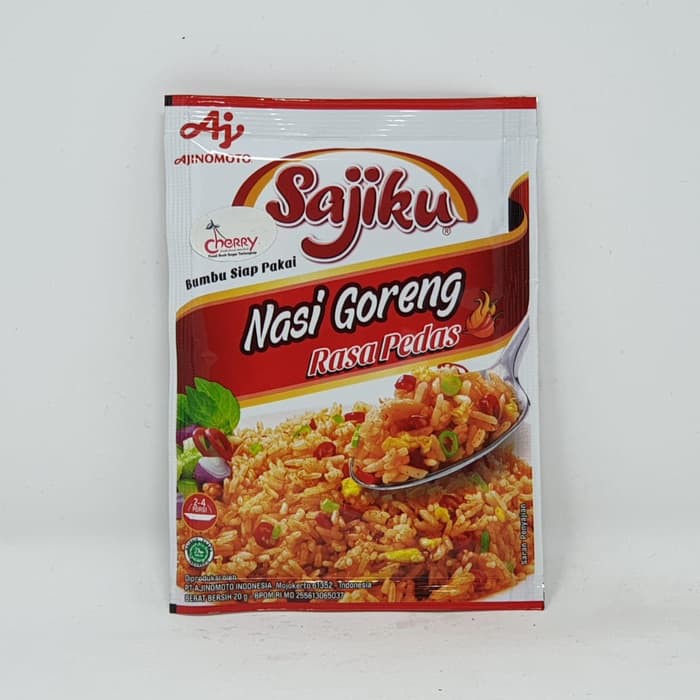 BUMBU NASI GORENG SAJIKU NASI GORENG RASA PEDAS 20 GR Shopee Indonesia