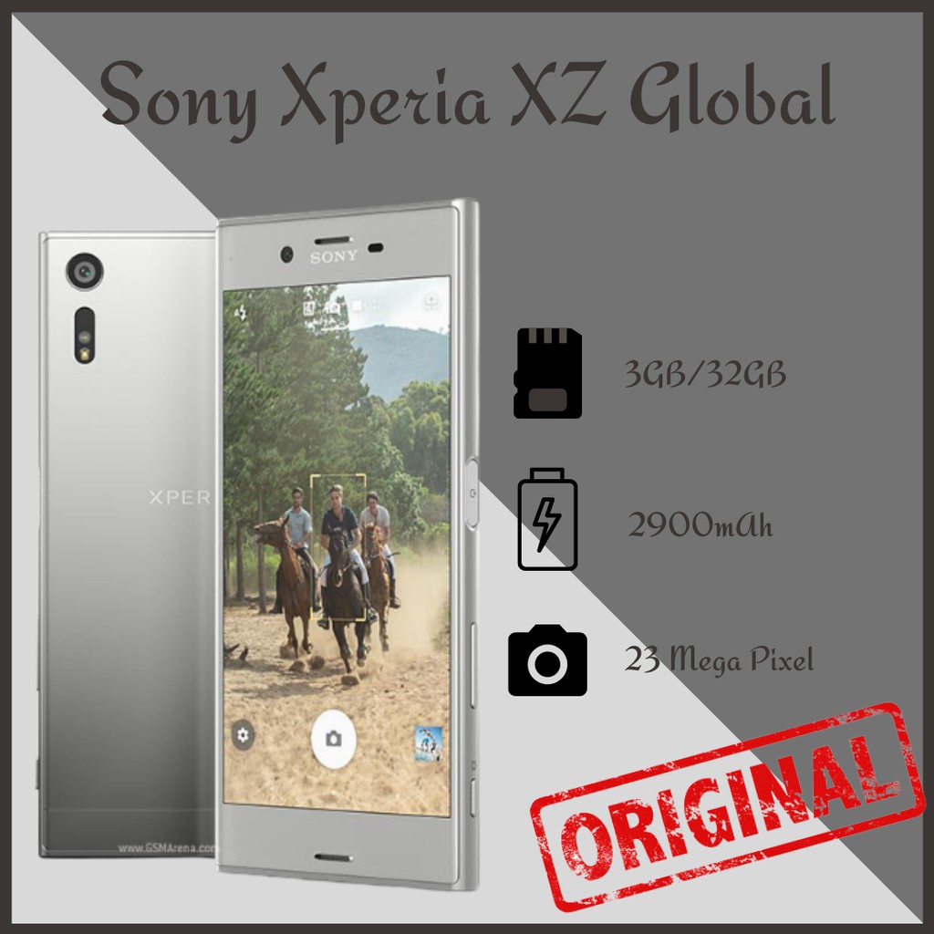 HP SONY XPERIA XZ GLOBAL INTERNAL 3GB/32GB SECOND ORIGINAL SPEK