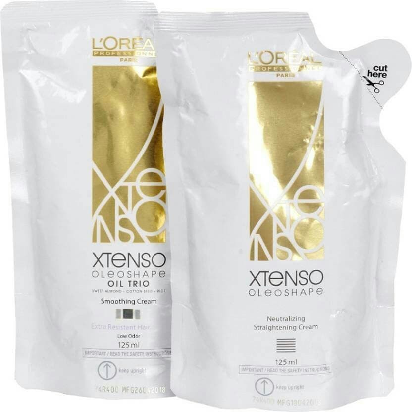 Jual LOREAL XTENSO SMOOTHING CREAM STEP 1 & STEP 2 400 ML Indonesia