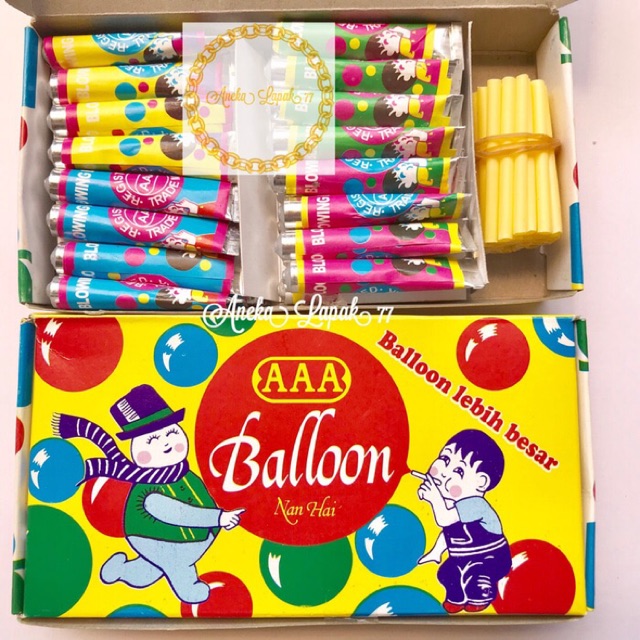 Jual Balon Aaa // Balon Tiup // Mainan Jadul // Plembungan | Shopee Indonesia