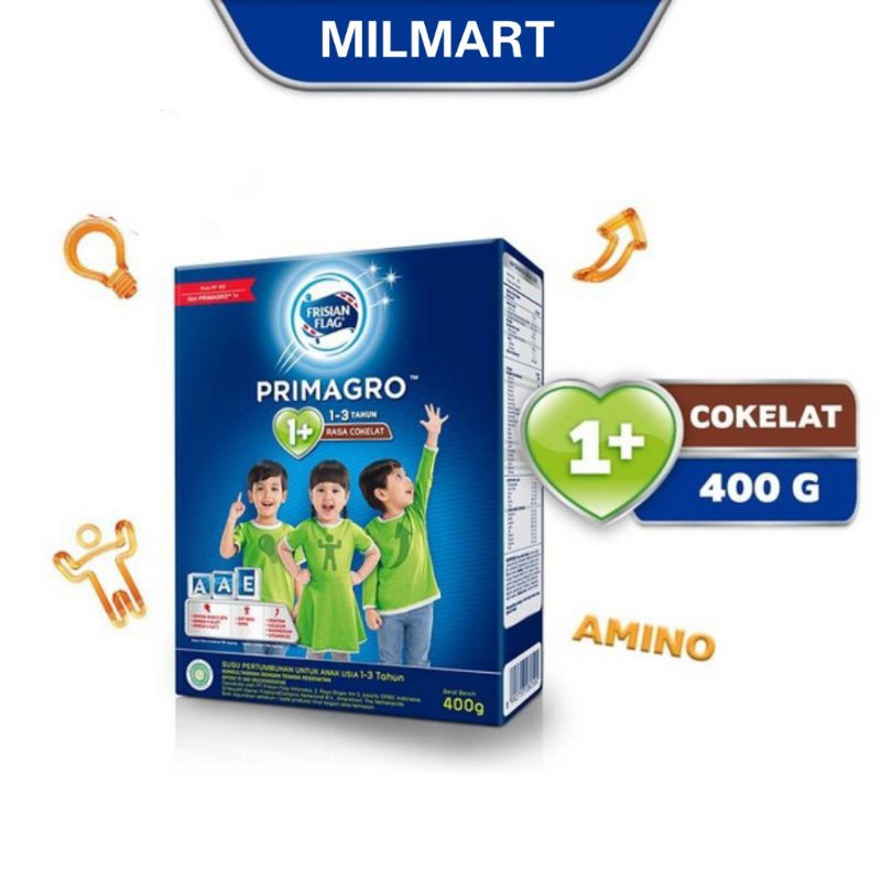 Frisian Flag Primagro 1+ Coklat 400 G Susu Pertumbuhan Anak | Shopee Indonesia