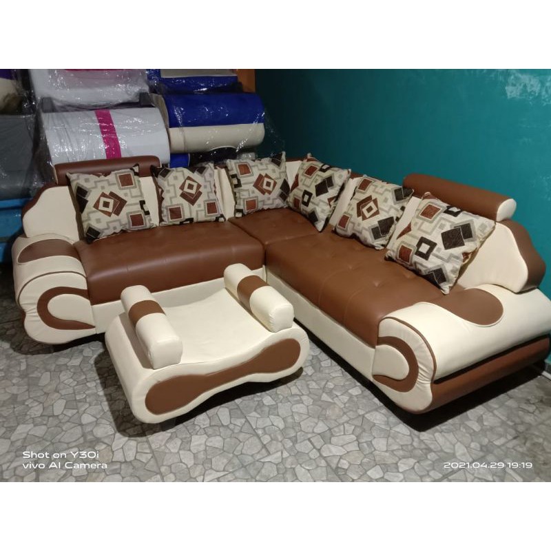 soffa 2021 Jual Sofa Sudut L Terbaru Kekinian Terlaris Pekalongan Pemalang Tegal Brebes Indonesia|Shopee Indonesia