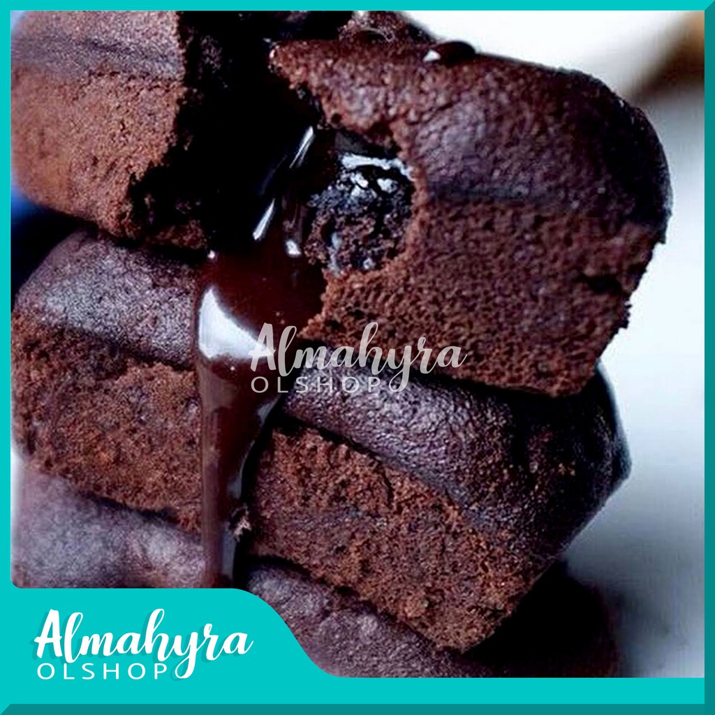 Gambar Brownies Coklat Lumer Gambar Putih