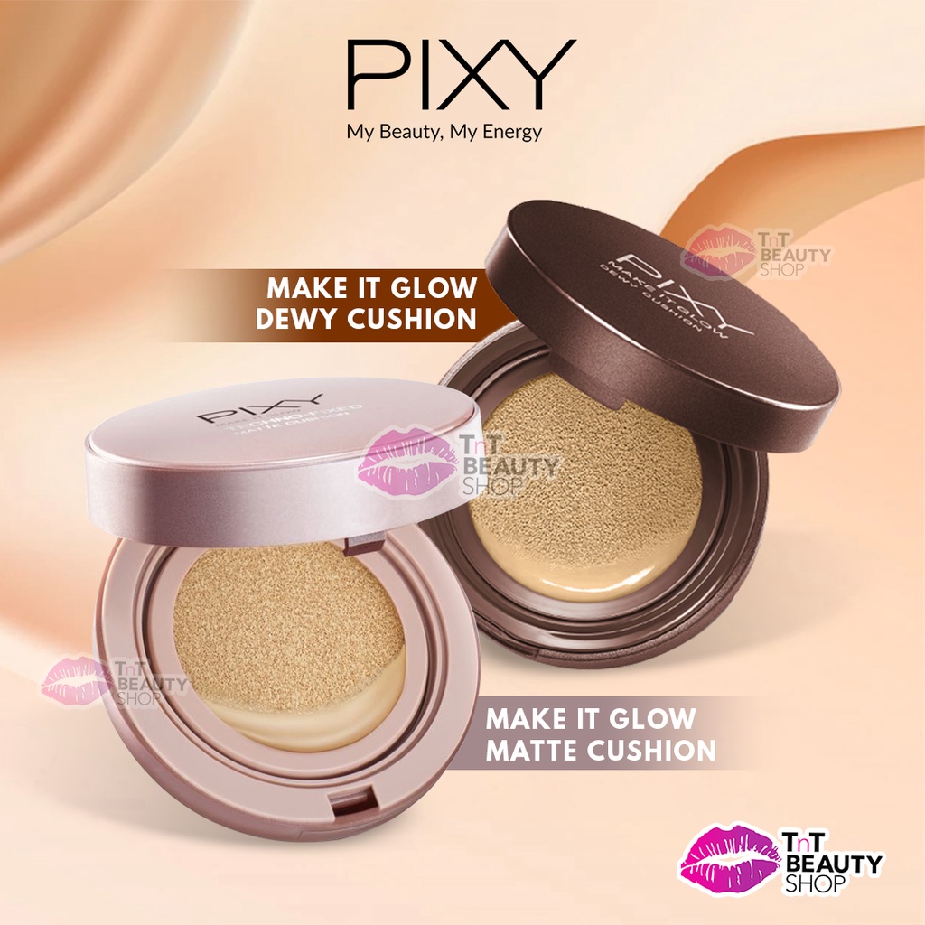 Jual PIXY Make It Glow Dewy Cushion Pixy Make It Glow Techno Fixed