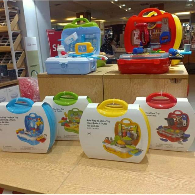 Jual Miniso Role Play Toolbox Toy / Mainan Anak Alat Set | Shopee Indonesia