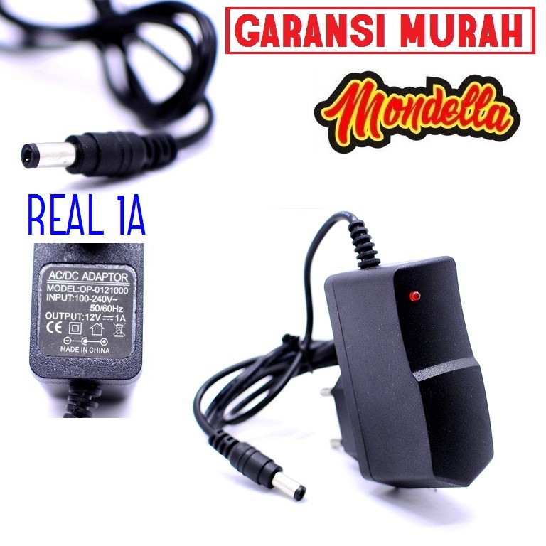 Jual Cod - Adaptor 1A 1 Ampere 12V 12 Volt Ac To Dc Adapter Cctv Lampu Led Strip Motor Mobil Power Supply | Shopee Indonesia