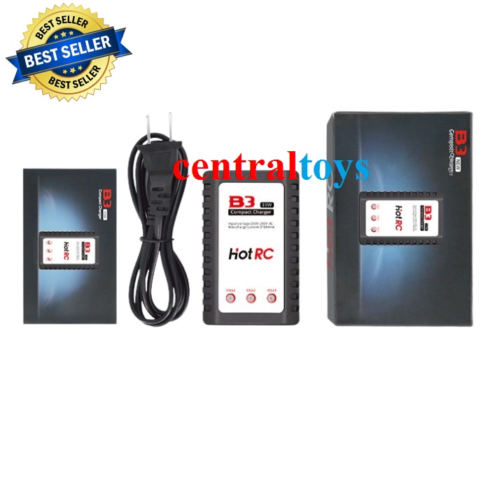 Jual Lipo Battery Charger B3 Balance Charger Lipo 2S 3S Rc Boat Ft009 Ft012 | Shopee Indonesia