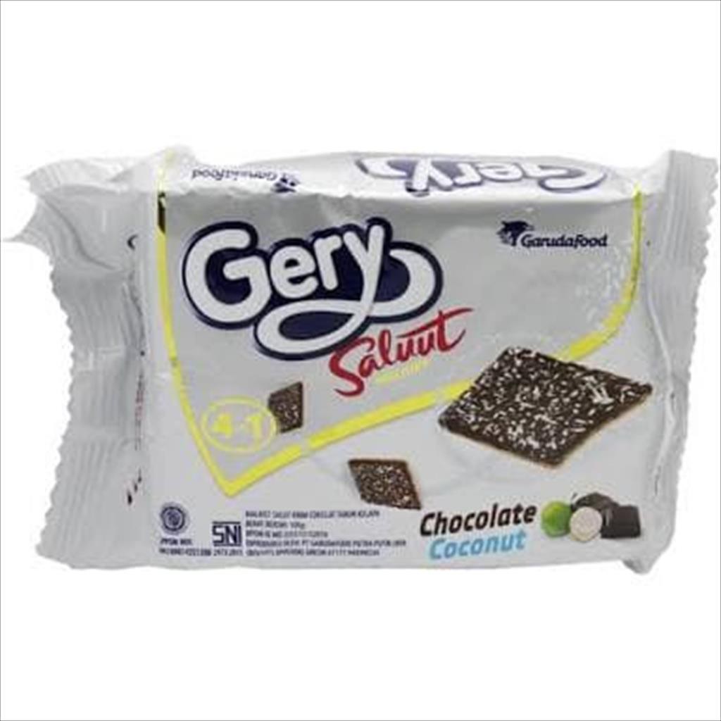 Jual Gery Salut Malkist Choconut Coklat Kelapa 105Gr | Shopee Indonesia