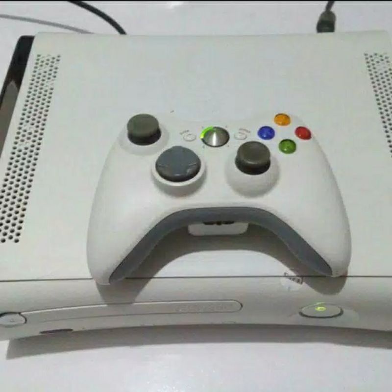 Jual Xbox 360 Jasper Jtag Fat white (langka) Indonesia