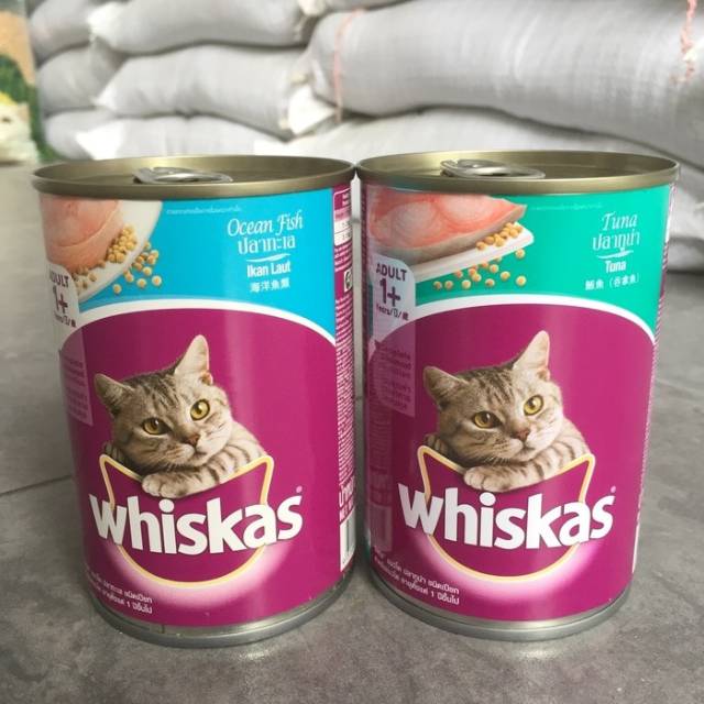 Jual Whiskas cat wet Canned Food / Makanan kaleng Kucing jenis basah