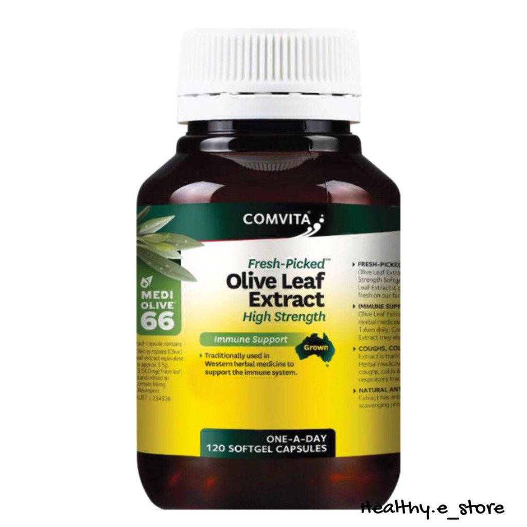 Jual Comvita Olive Leaf High Strength 120 capsules Shopee Indonesia