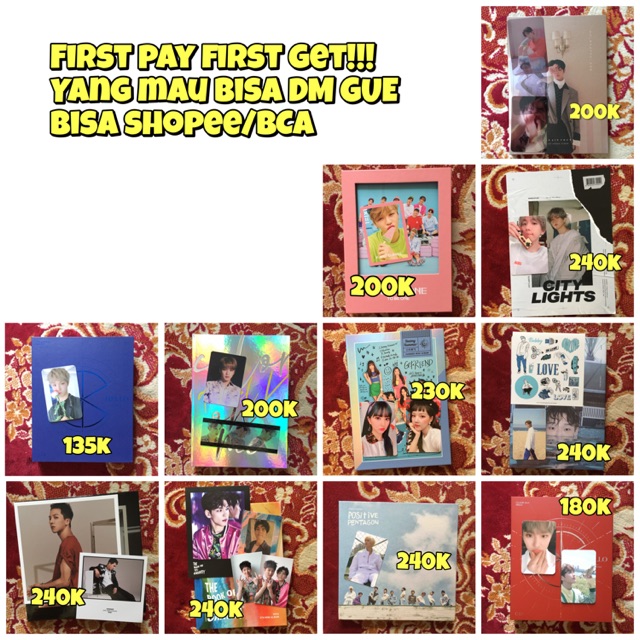 ALBUM KPOP!!! Shopee Indonesia
