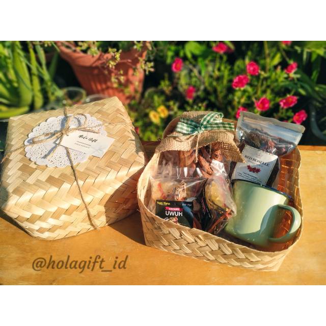 [ Foodies Hampers ] Besek Hadiah / Bingkisan / Kado