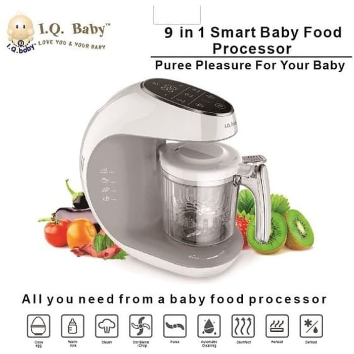 Blommie Iq Baby 9 in 1 Smart Baby Food Processor I.Q. Baby IQ921