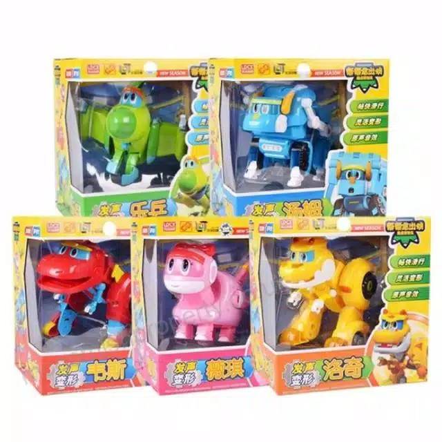Jual Satuan Gogo Dino Bisa Transform Mobil Robot Film Korea Mainan Anak Laki | Shopee Indonesia