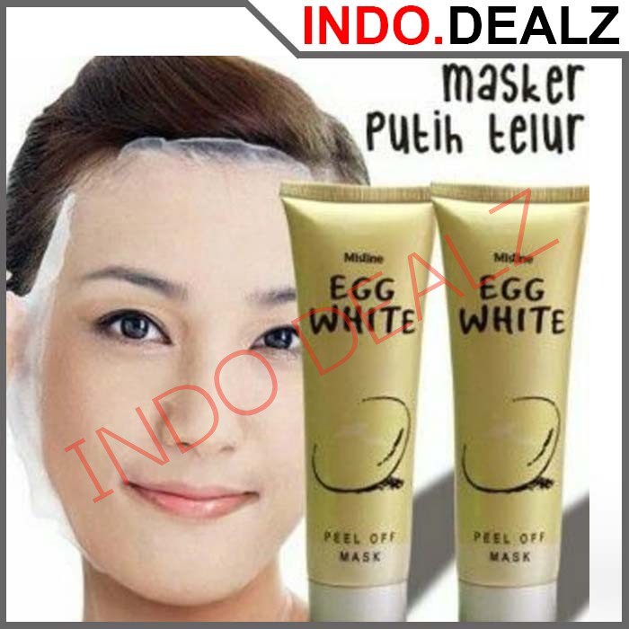 Egg White Mask Masker Putih Telur Peel Off | Shopee Indonesia