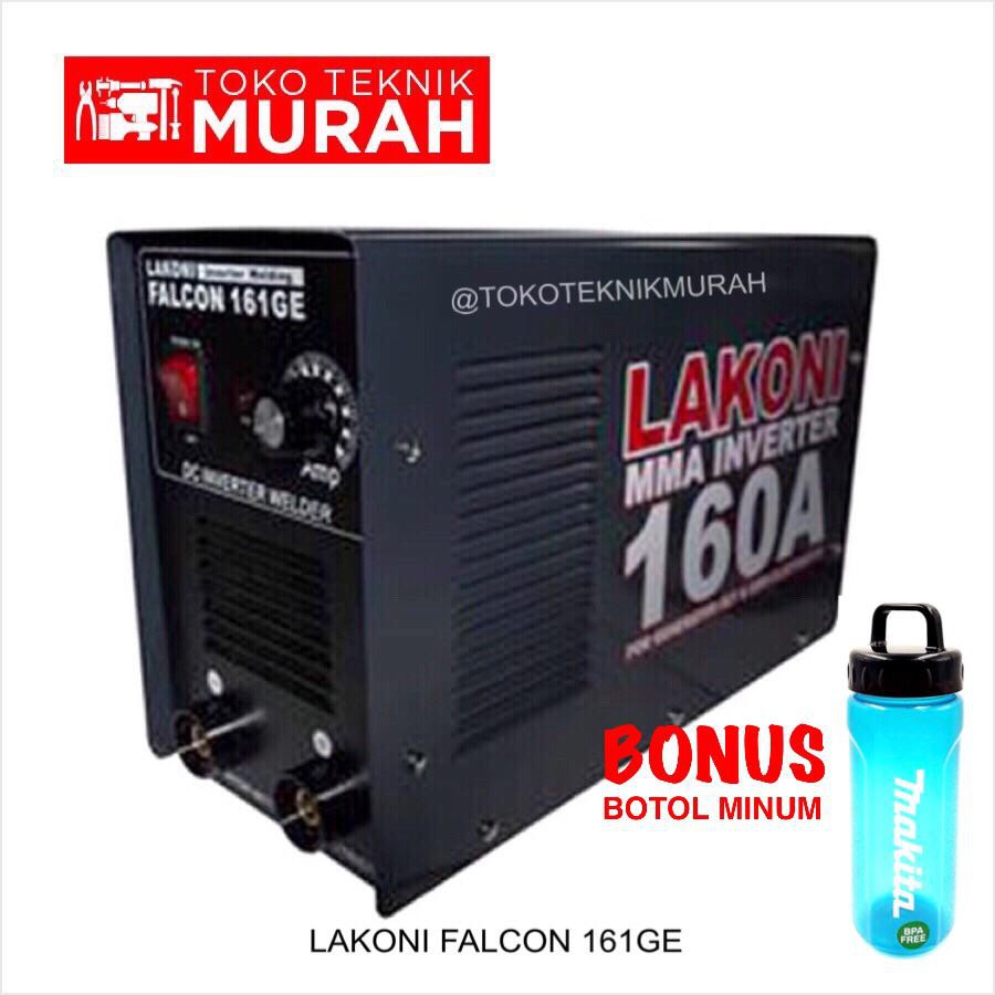 Mesin Las Inverter Listrik Trafo Falcon Lakoni 161ge MESINJANG