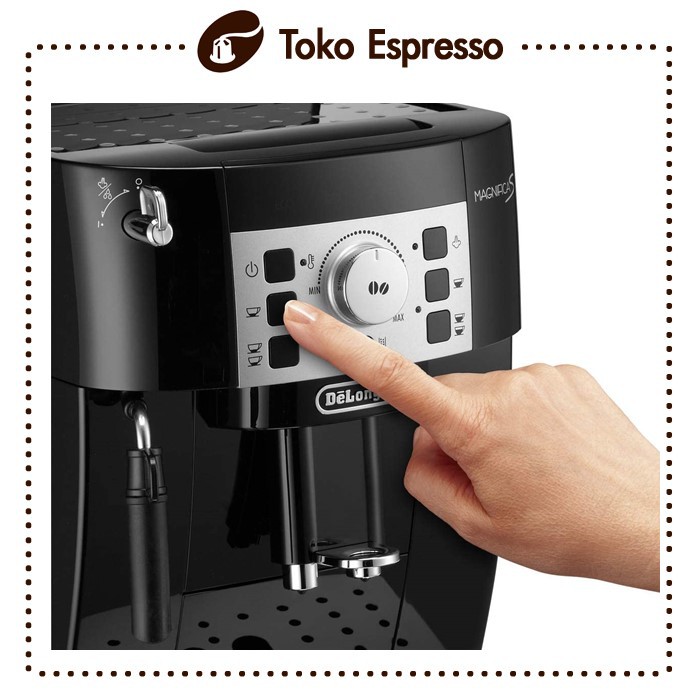 Jual Delonghi Magnifica S Ecam 22.110.B Bisa Pakai Biji Kopi Dan Bubuk Kopi Taking Coffee Bean And Ground | Shopee Indonesia
