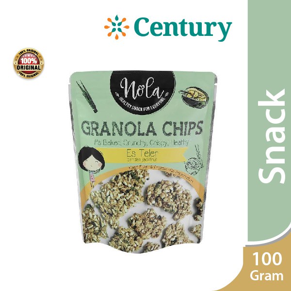 Jual Nola Granola Chips es teler 100 / Makanan Tinggi Serat / Vitamin