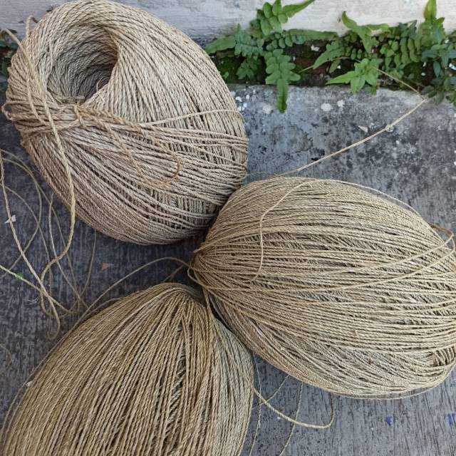 TALI SERAT ALAM / TALI MENDONG / TALI DAUN POCOK Shopee