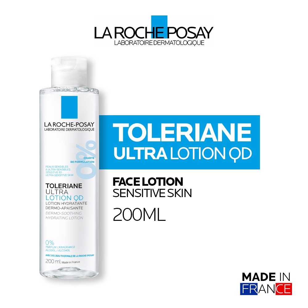 Jual La Roche Posay Toleriane Ultra Face Lotion Qd 200Ml - Toner Wajah Kulit Sensitif | Shopee Indonesia