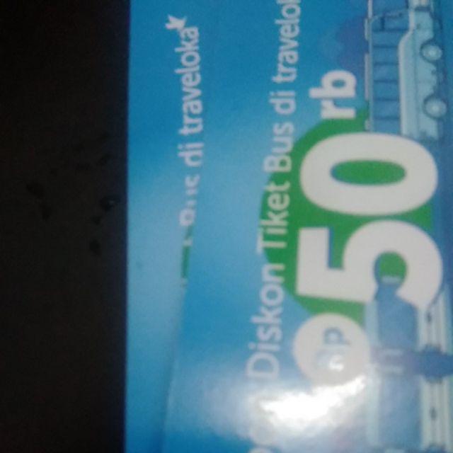 Voucher Bus Traveloka Voucher Potongan 50rb Voucher Diskon