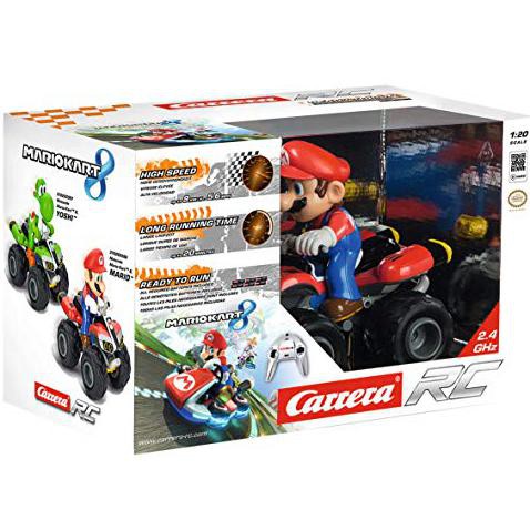 Jual Carrera Rc Nintendo Mario Kart 8 Mario 1:20 Scale 2.4 Ghz | Shopee Indonesia