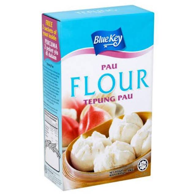 Tepung blue key pao pau 1kg malaysia Shopee Indonesia