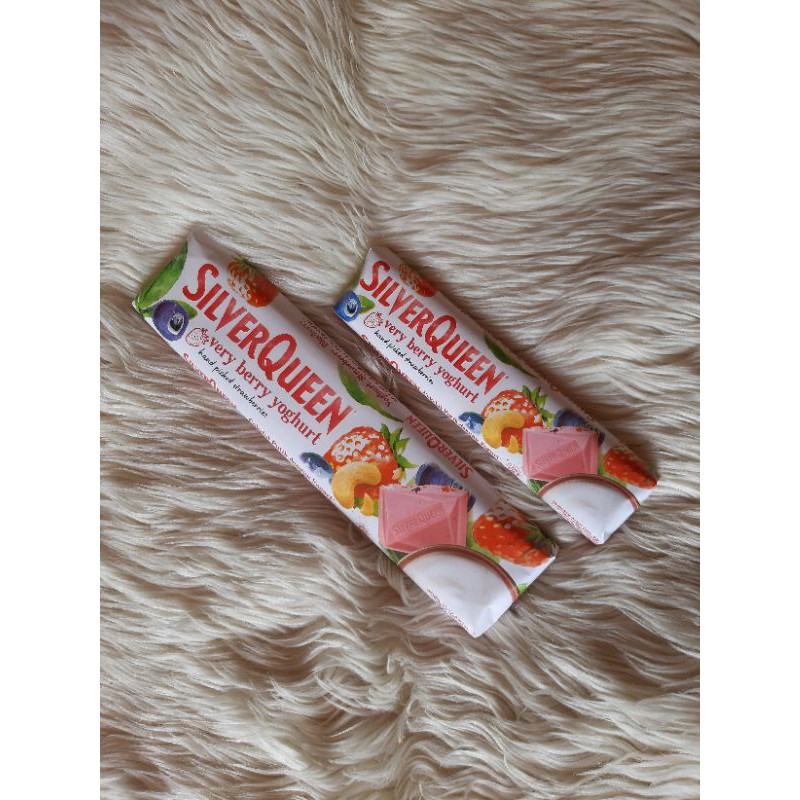 Jual Silverqueen Very Berry Yoghurt /Coklat Silverqueen Baru | Shopee Indonesia