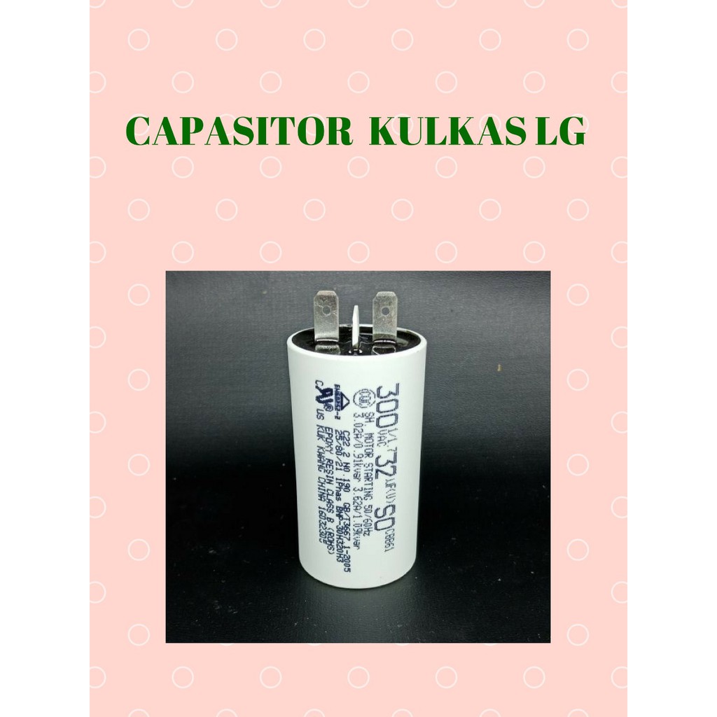 Kapasitor Kulkas Lg 1 Pintu KULKAS