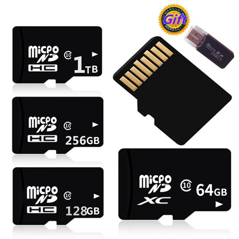 Jual Kartu Memori Microsd Hp 32Gb / 64Gb / 128Gb / 256Gb Class 10 Warna Putih Mini Memory Card Tf Card 32Gb 64Gb 128Gb 256Gb 1Tb Micor Sd Card 48Mb / S