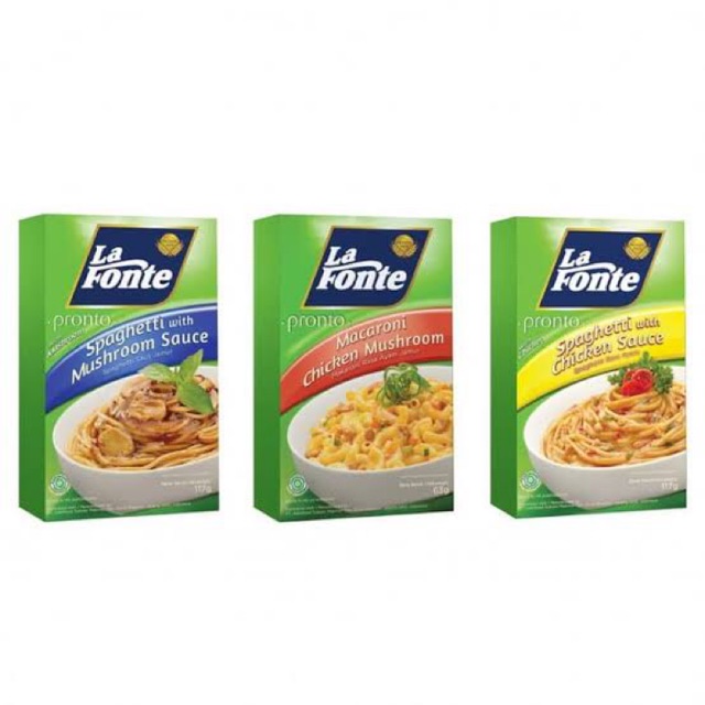 Spaghetti La Fonte Siap Saji PASTAKO