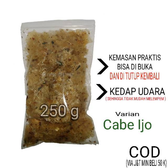 Keripik kaca / keripik beling 1/4 kg Shopee Indonesia