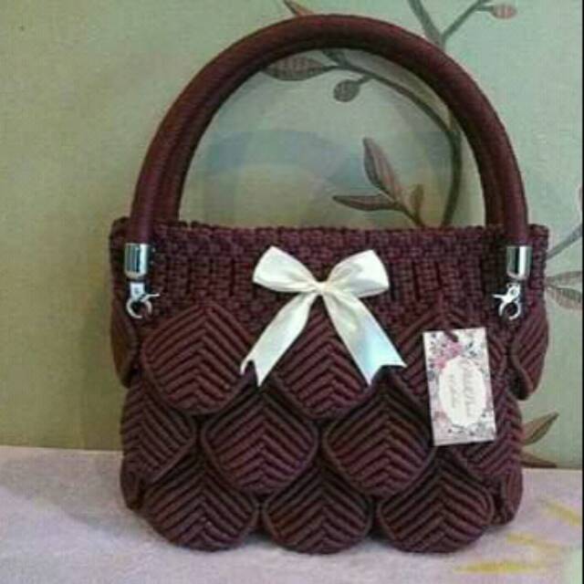 45SNG Model Tas Selempang Dari Tali Kur
